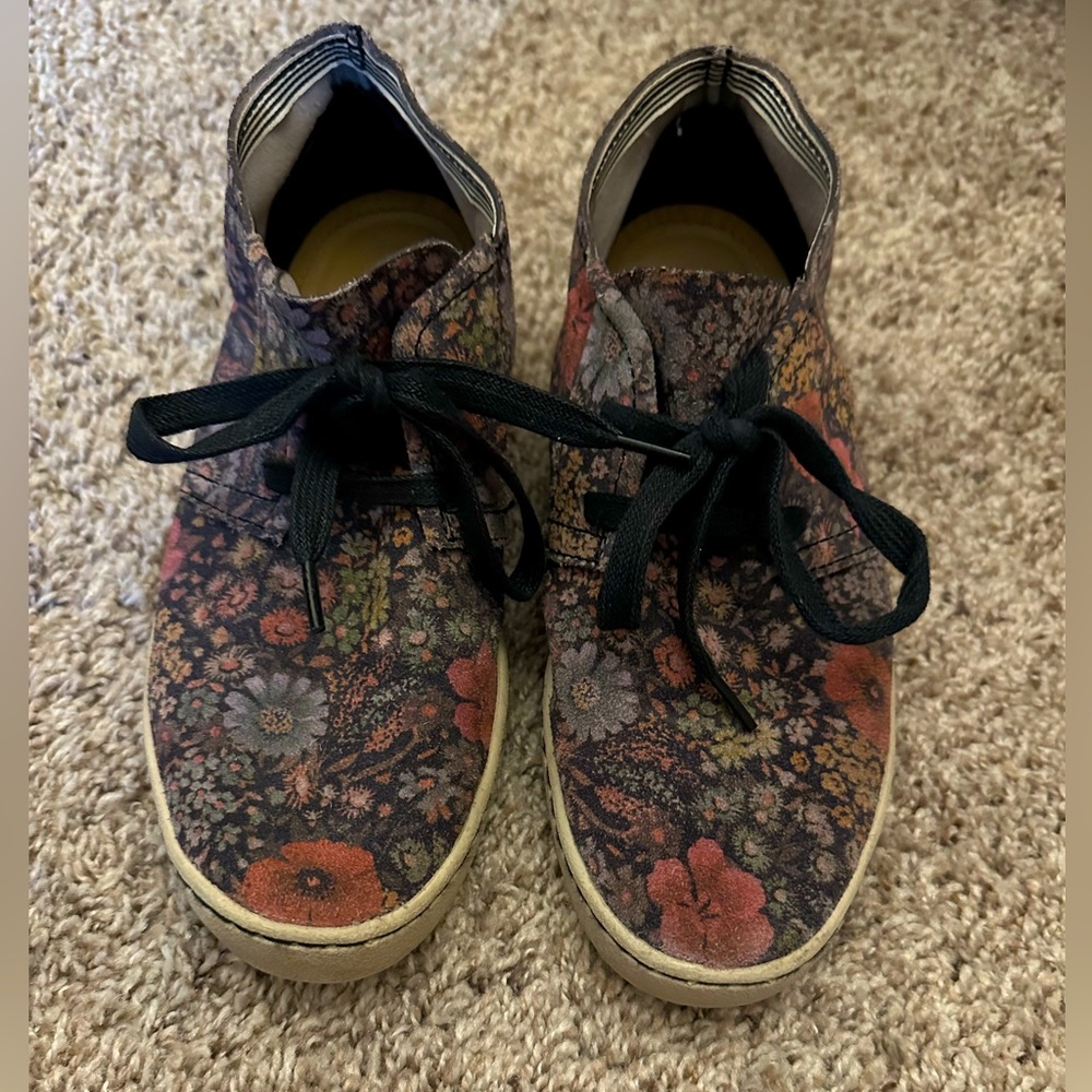 Cutest floral booties